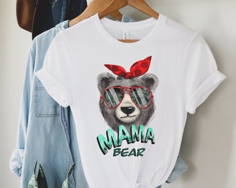 Mama Bear Shirt Mothers Day Gift Mama Bear Gift Gift For Mom Animal Natural Lover Shirt Baby Shower Gift Cute Mama Bear Shirt Mom Life Shirt