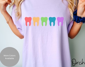 Dental shirt dental hygienist shirt, dental assistant shirt, shirt for dentist office, teeth shirt for dentist, dental student gift