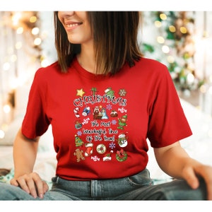 Christmas Shirt Most Wonderful Time of the Year T Shirt Christmas TShirt Christmas Gift  Holiday Top Christmas Shirt Cute Tee Gift for Mom