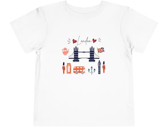 Camiseta Orlev para niños pequeños de Londres