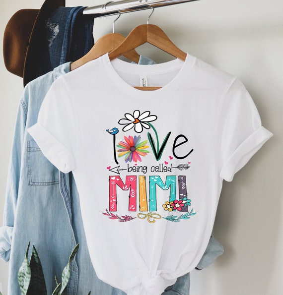 I Love Being Mimi T Shirt Grandma Gift Mother's Day Tee I Love Being Mimi T Shirt Grandma Gift Mother's Day Tee