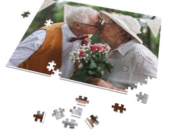 Custom Jigsaw Puzzle from photo, 30, 110, 252, 500, 1000-Piece, Personalized Puzzle, Gifts for Mom, gift for Dad, gift for kids, Unique Gift
