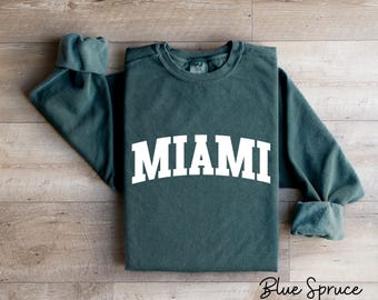 Sudadera Comfort Colors® Miami - Recuerdo de Miami
