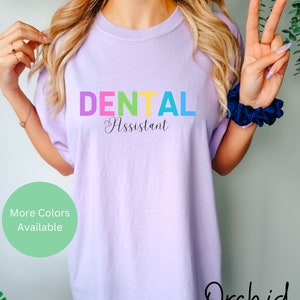 Comfort Colors Dental Shirt, Dental Assistant, Dental Hygiene Gifts, Dental Hygienist, Dental Gift, Dental School, Dental Student