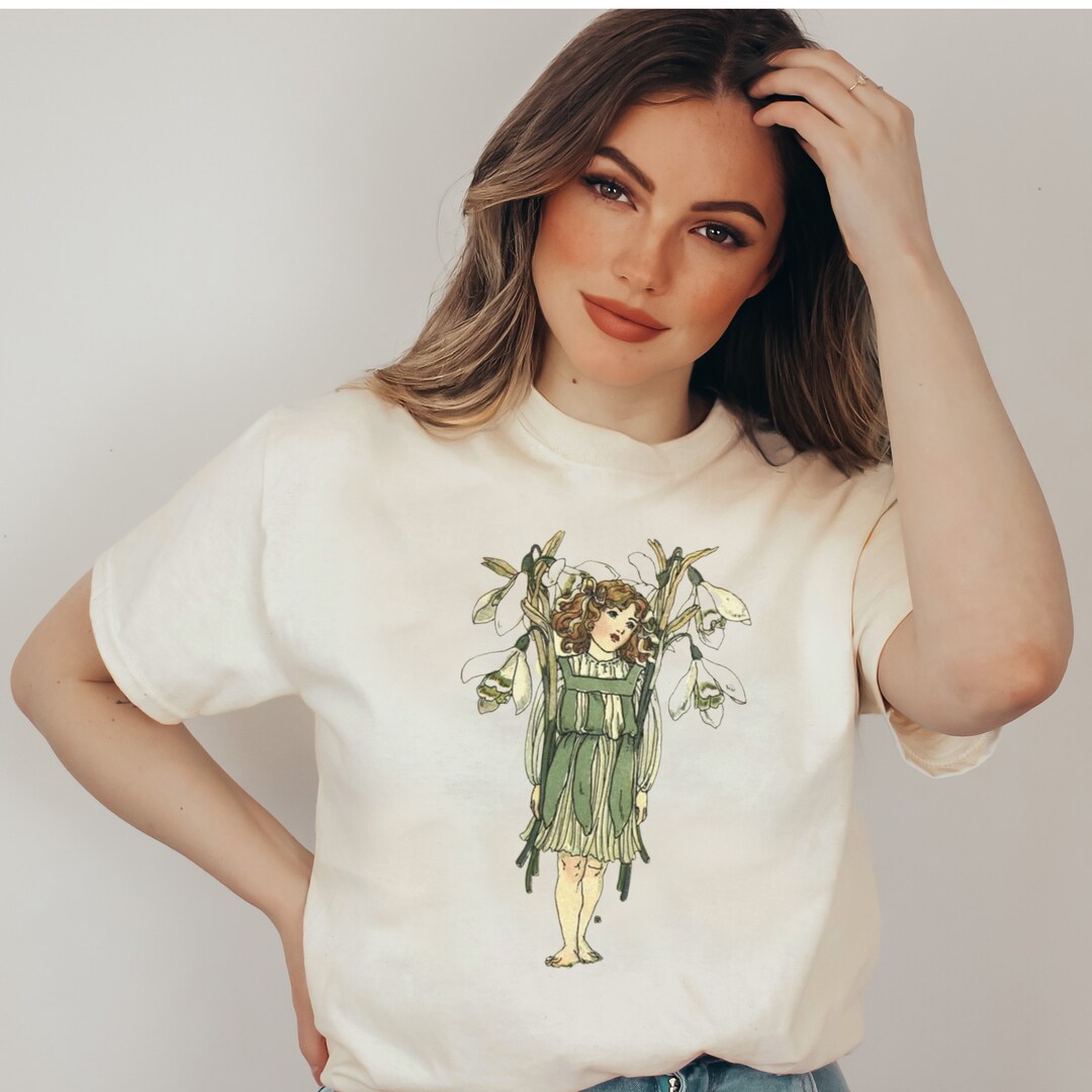 Fairy Shirt, Fairycore T-shirt, Cottagecore Aesthetic Tee, Dumpy ...