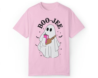 Cute Boojee Shirt Halloween T-Shirt Gift for Halloween Women Cute Shirt for Halloween Spooky Tee Funny T Shirt Boojee comfort colors