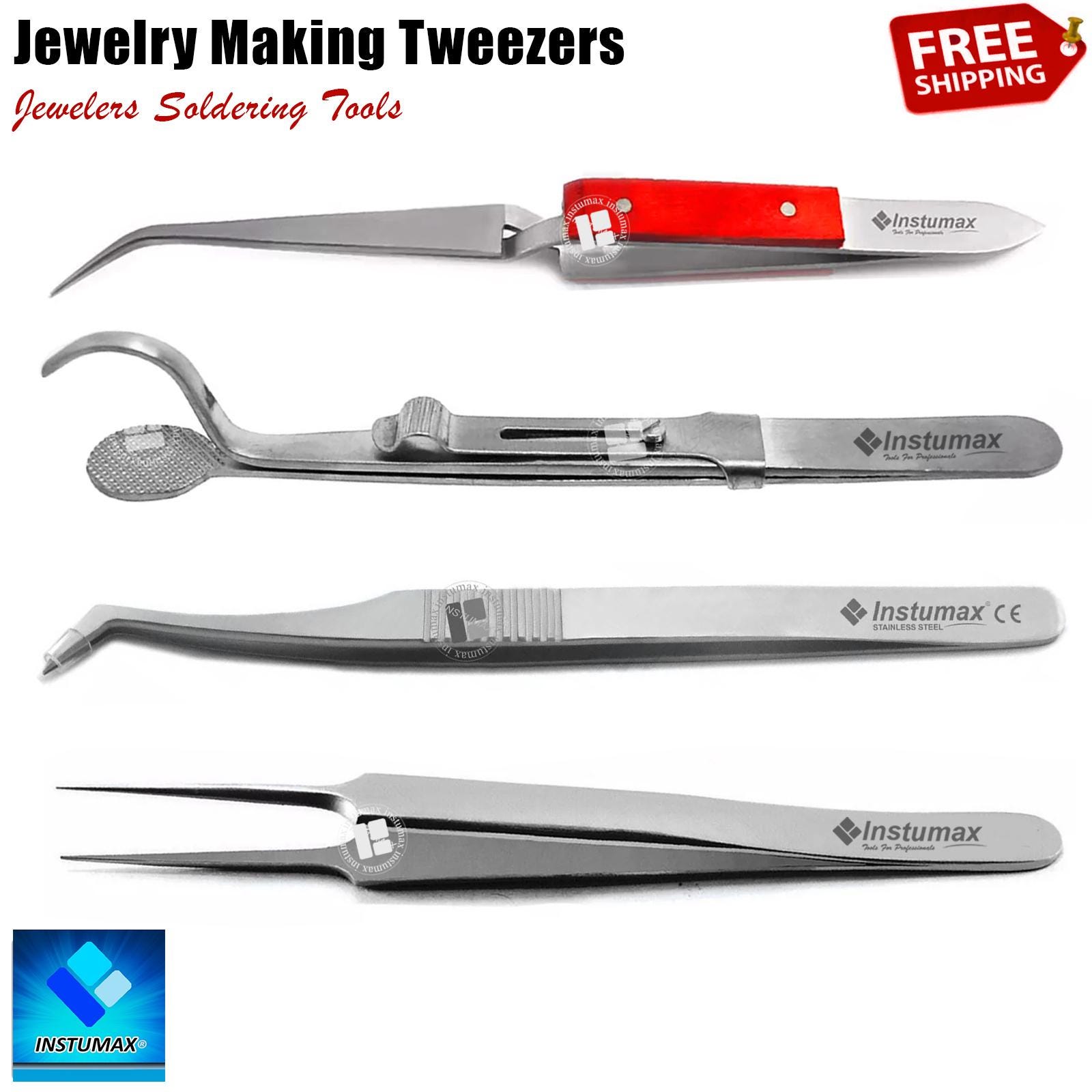 Professional 6.5 Inch Stainless Steel Ultra Fine Thin Tip Tweezers For Weeding, Splinter Removal, Cellphone Repair, Micro Soldering, Crafting, Facial Hair Removal And More - View #6