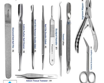 FORBICI Unghie Piedi Chiropodi Unghie Spesse Podologia Mano Dritta - Foto 2