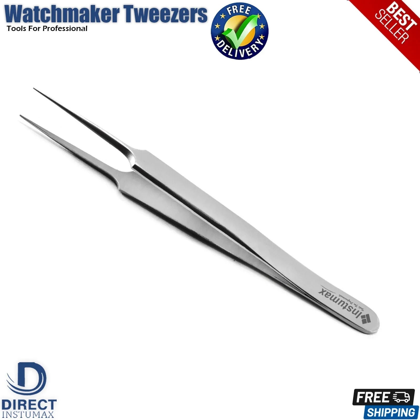 Superior ZRL® 3-teiliges Mitesser- & Pickel-Entferner-Set Aus Edelstahl – Präzise Werkzeuge Für Die Hautpflege, Scharfe Spitzen, Inkl. Schutzhauben