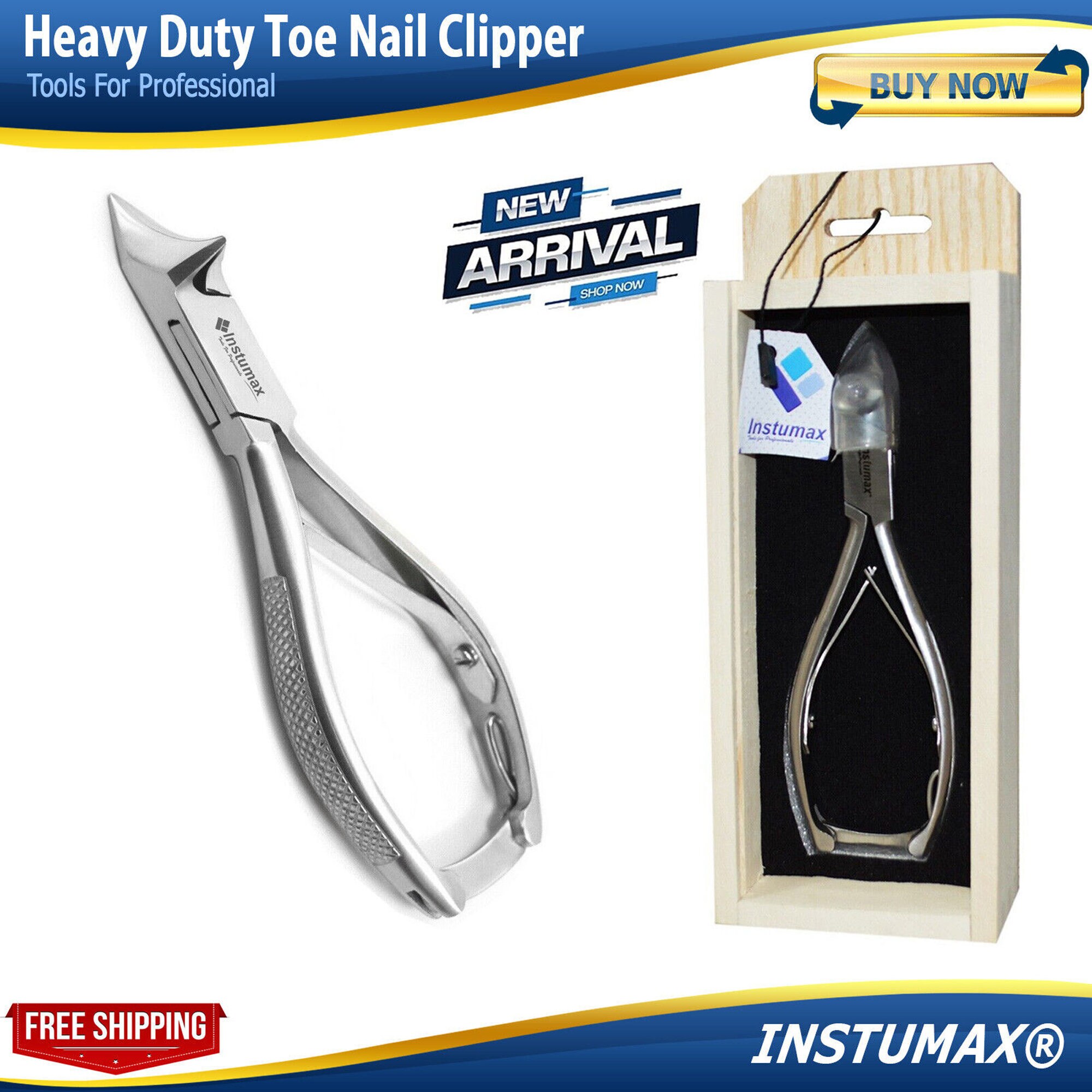 GERMANIKURE Tapered Professional Cuticle Trimmer - 1/2 Half Jaw Nipper - Et : GERMANIKURE Tapered Professional Cuticle Trimmer - 1⁄4