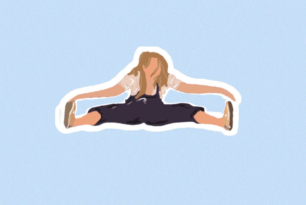 Mamma mia sticker Donna dancing queen jumping sophie Etsy
