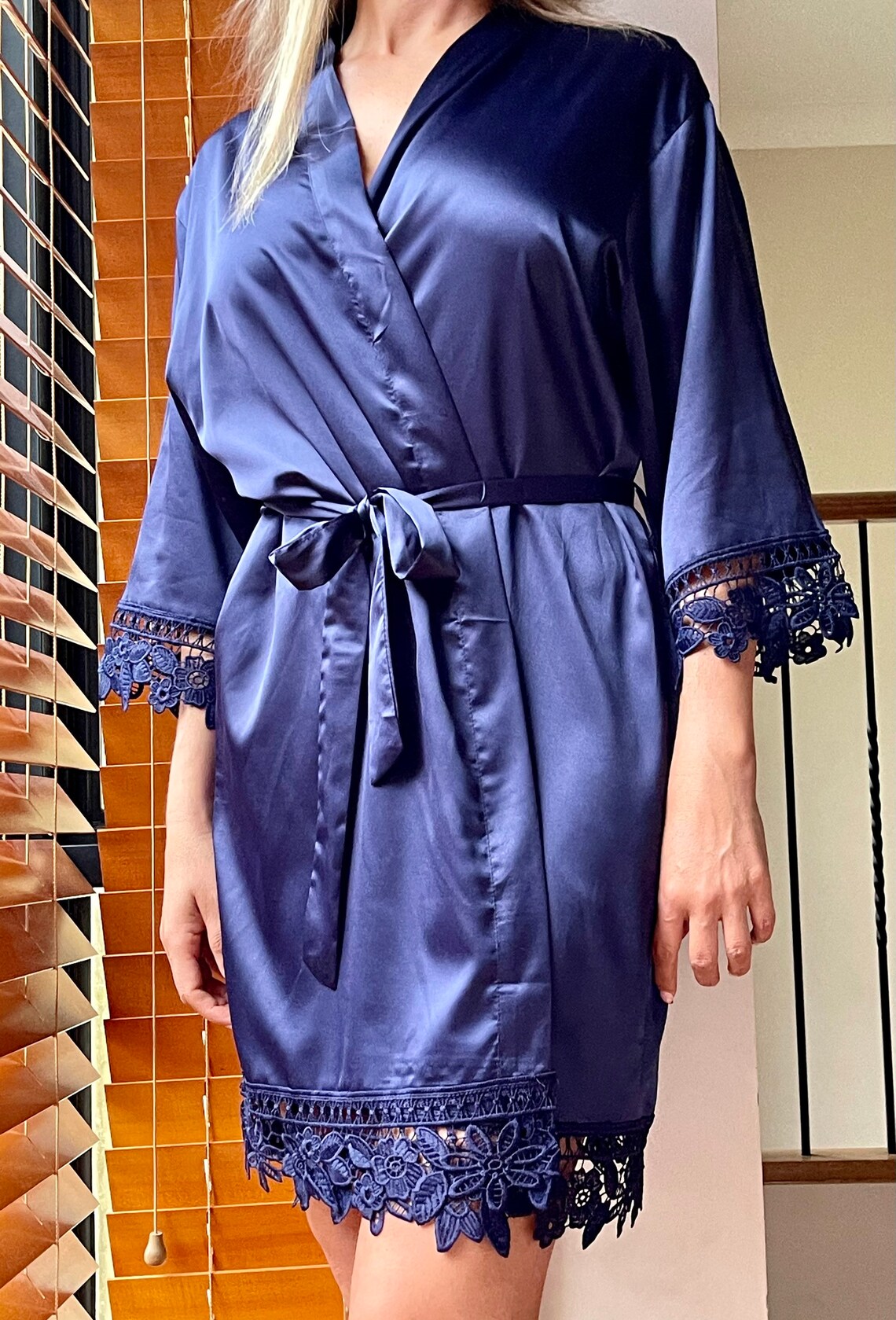 Robe de chambre en satin personnalisée robe. Idéal pour les Etsy