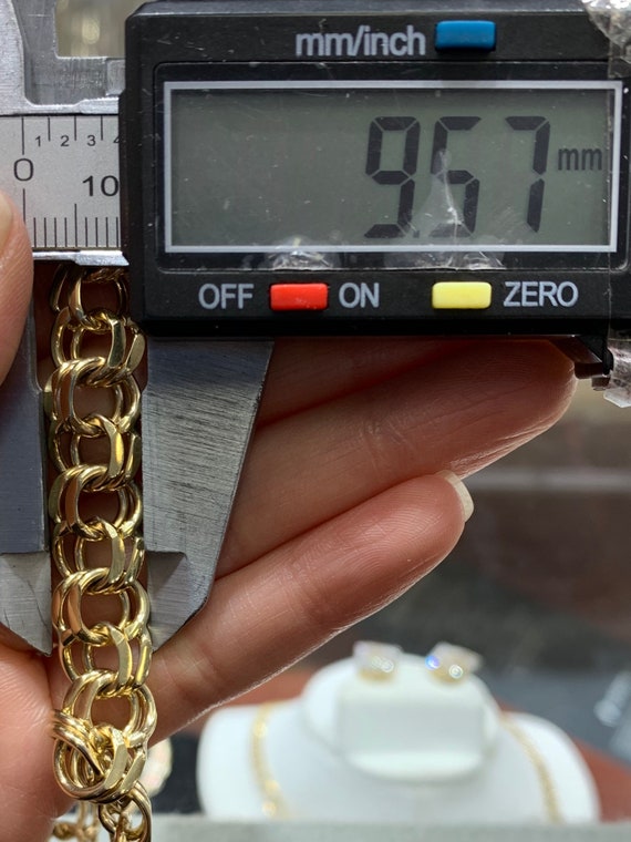 10 Karat Gold Chino Link Chain 10 Mm 