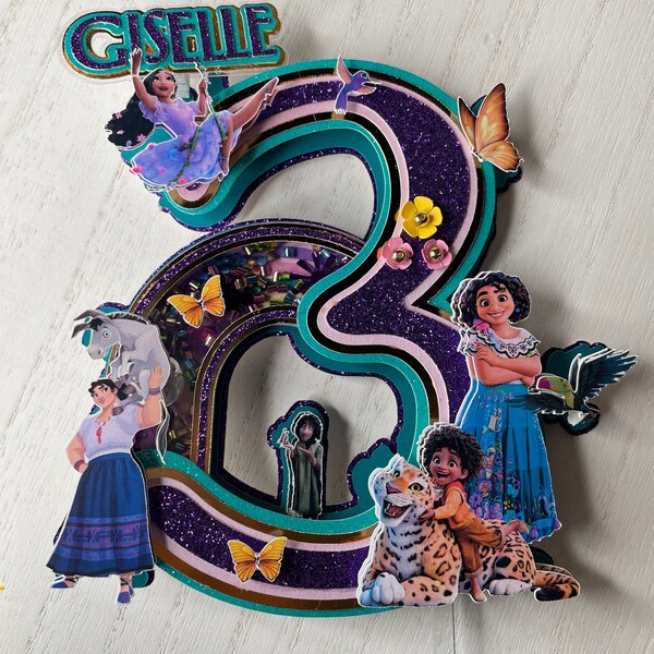 Light up Cake Topper Etsy