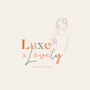 boho logo design, Organic, colourful logo, retro logo, minimalist logo, feminine and elegant, modern boho logo design