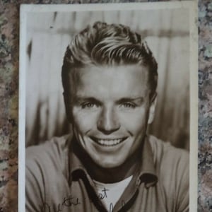 RICHARD JAECKEL (1926 – 1997) Autogramm, handsigniert auf einer vintage PICTUREGOER Fotopostkarte #D 396