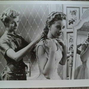 TOUCH AND GO (1955) 7 x raras fotos antigas do filme de comédia Jack Hawkins/June Thorburn da Ealing Studios