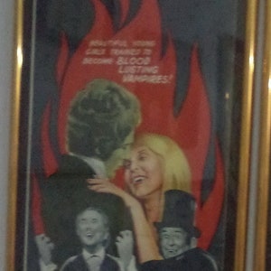LUST FOR A VAMPIRE (1971) Hammer Australian Daybill Poster