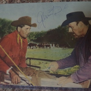 GLENN FORD (1916 – 2006) Autograph, hand signed photo