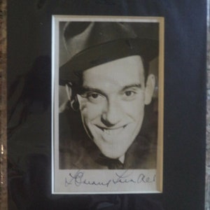 TOMMY TRINDER (1909 – 1989) Mounted Autograph, hand signed on photo postcard