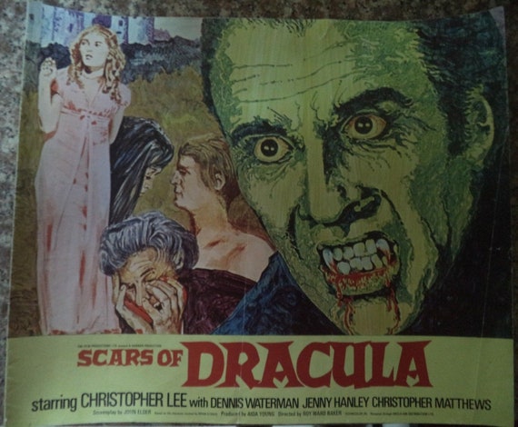SCARS OF DRACULA (1970) Campaign/press Book Hammer Films
