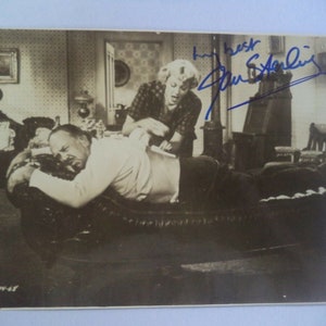 JAN STERLING (1921 – 2004) Autograph, hand signed on Press Still &quot;Alaska Seas&quot; 1954