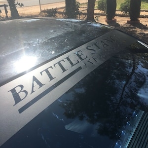 decal banner sticker for battlestance windshield banner sticker