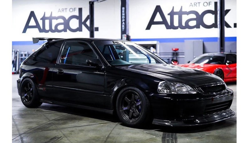 Attack Windshield Banner Universal Matte Black Reversecut - Etsy