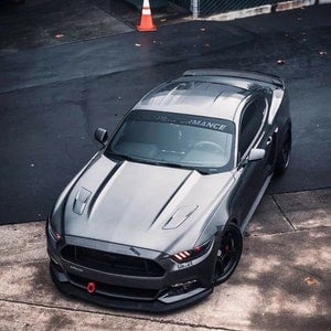 mustang sticker windshield banner sticker