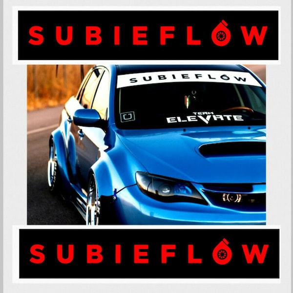 Wrx Windshield Banner Etsy Australia