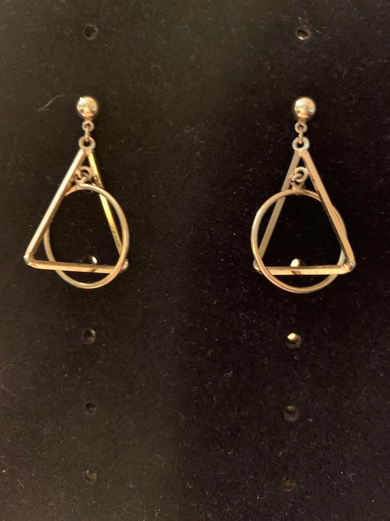Vintage Geometric Earrings