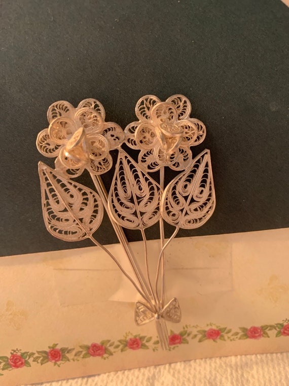 Antique Filigree Broach