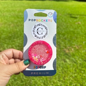 BARBIE Phone Grip Shaker Swappable, Badge Holder & Keychain