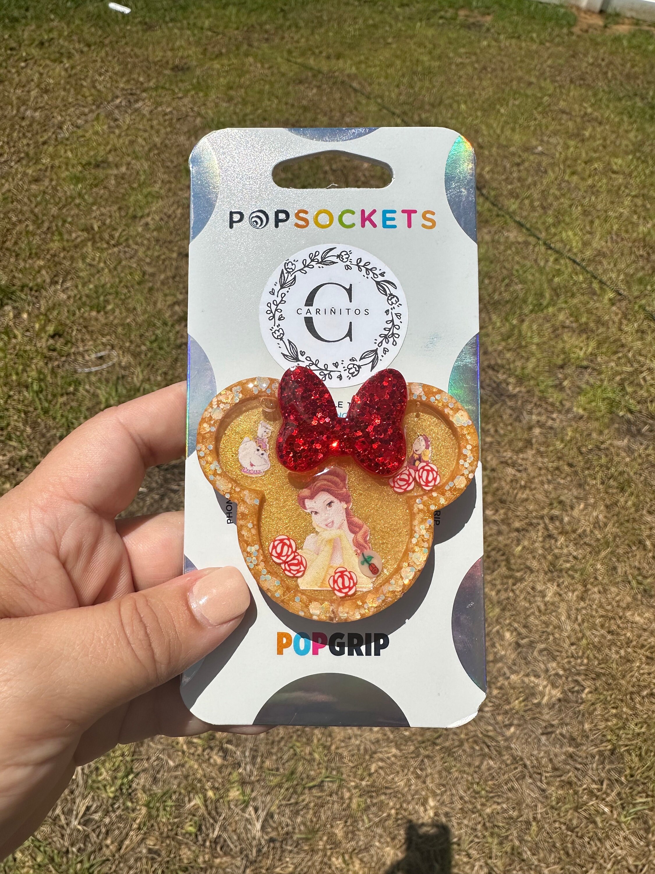 Popgrip Product Beauty And The Beast Popsocket Disney Belle