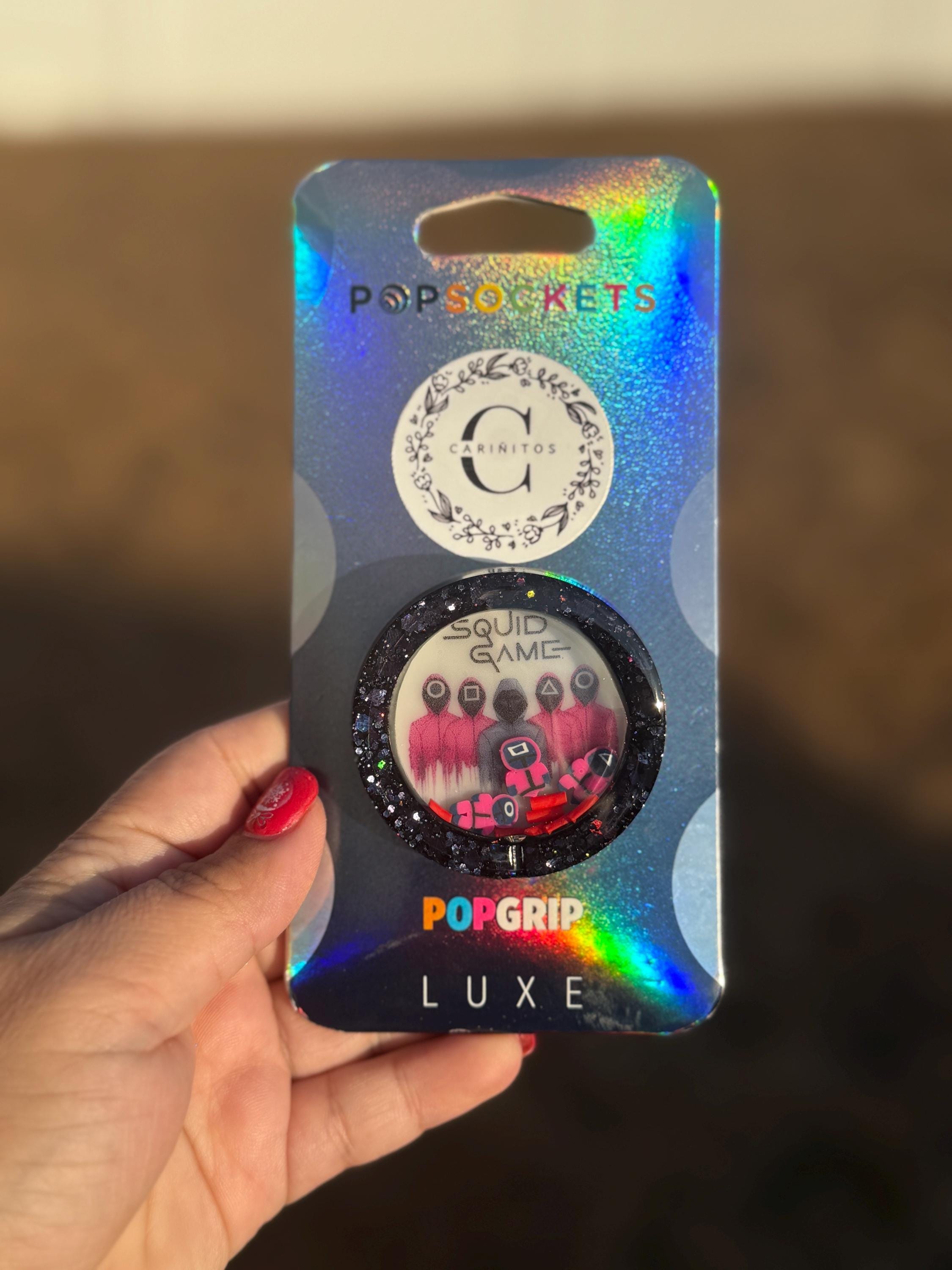 Dead Game Glow in the Dark PopSocket Swappable, Badge Holder & Keychain