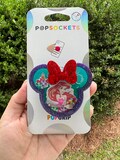 Little Mermaid Phone Grip Shaker Swappable, Badge Reel Holder & Keychain