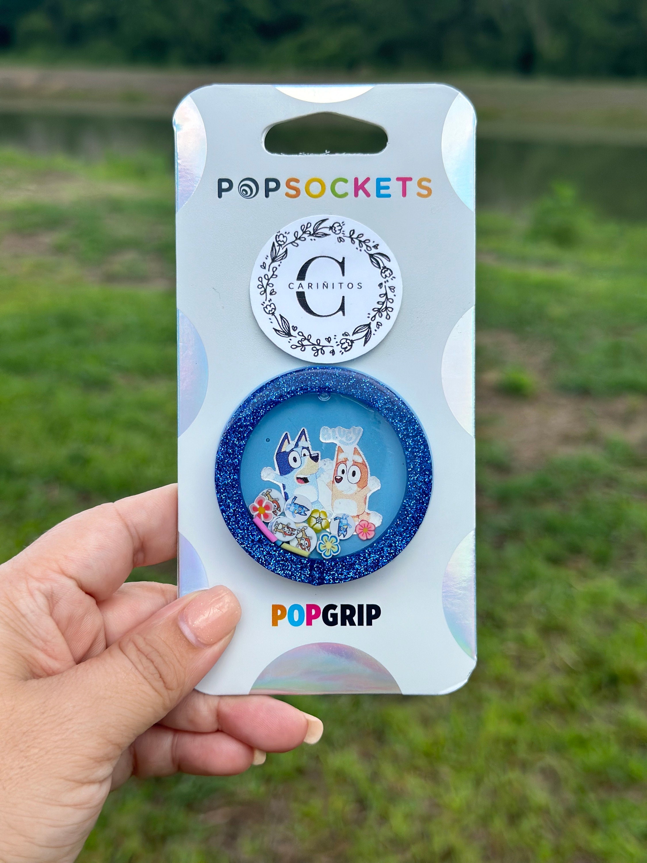 Blue Popsocket Shaker Swappable - Etsy