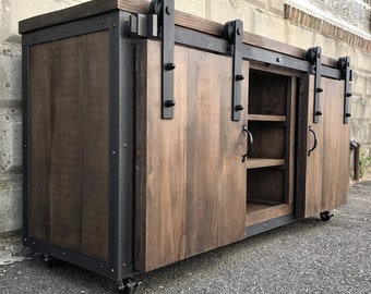 Armoires, depending on style, can create an atmosphere that is formal and traditional or casual and modern. rustic armoire etsy
