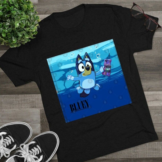bluey t shirt adult