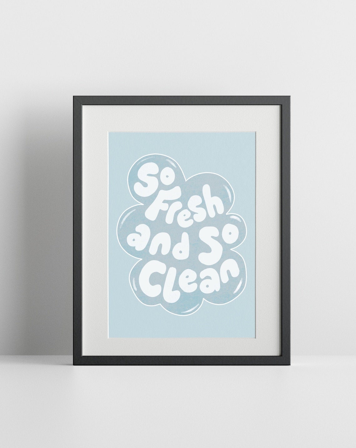 So Fresh & So Clean Poster Art Print Outkast Lyrics Etsy
