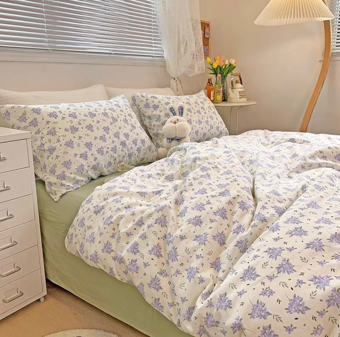Flower cheap bed sheets