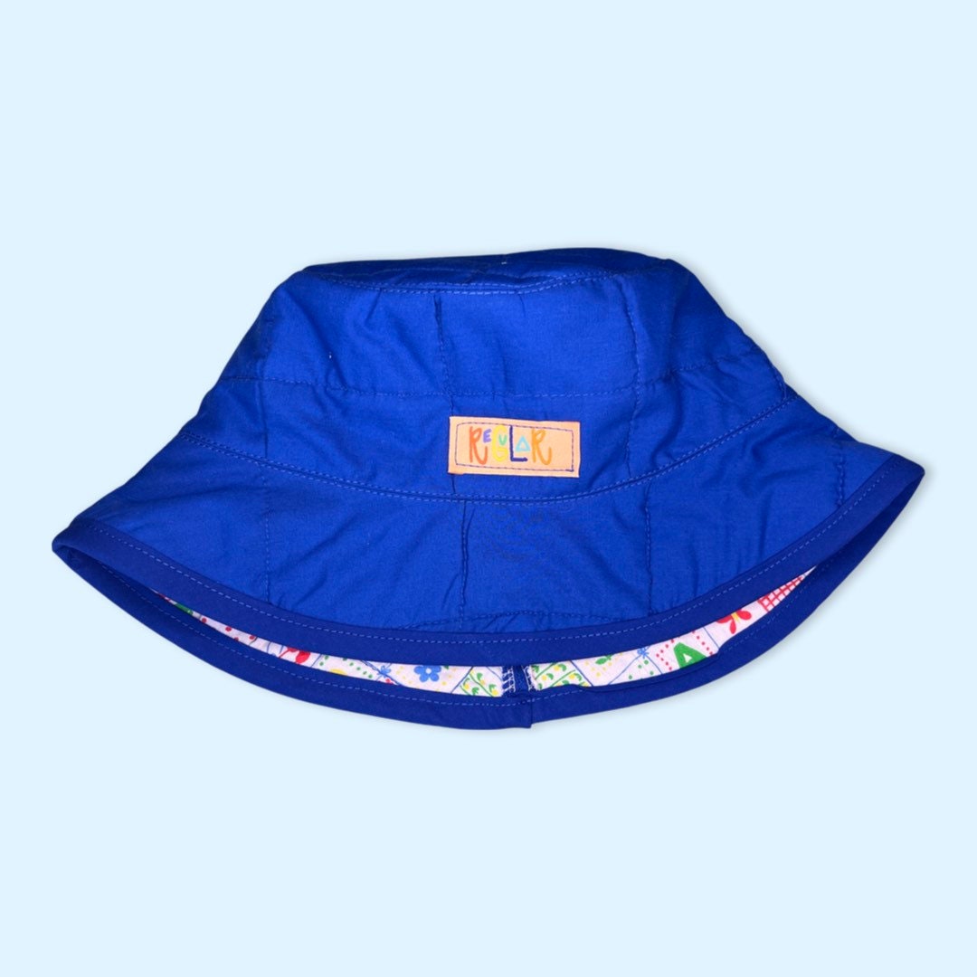 Handmade Royal Quilted Bucket Hat - Etsy