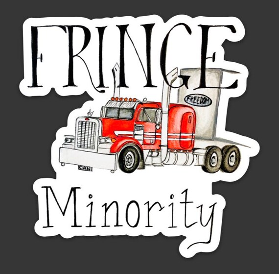 Fringe minority keychain
