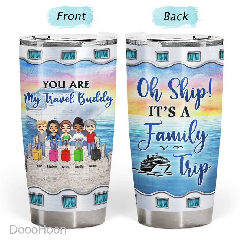 Personalized You Are My Travel Buddy Tumblercustom Gift for Etsy