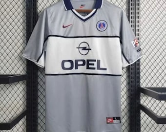 Maillot rétro vintage du PSG, Paris Saint, Germain, maillot de football des années 90-00, LES BLUES, maillot parisien rétro, maillot de football classique