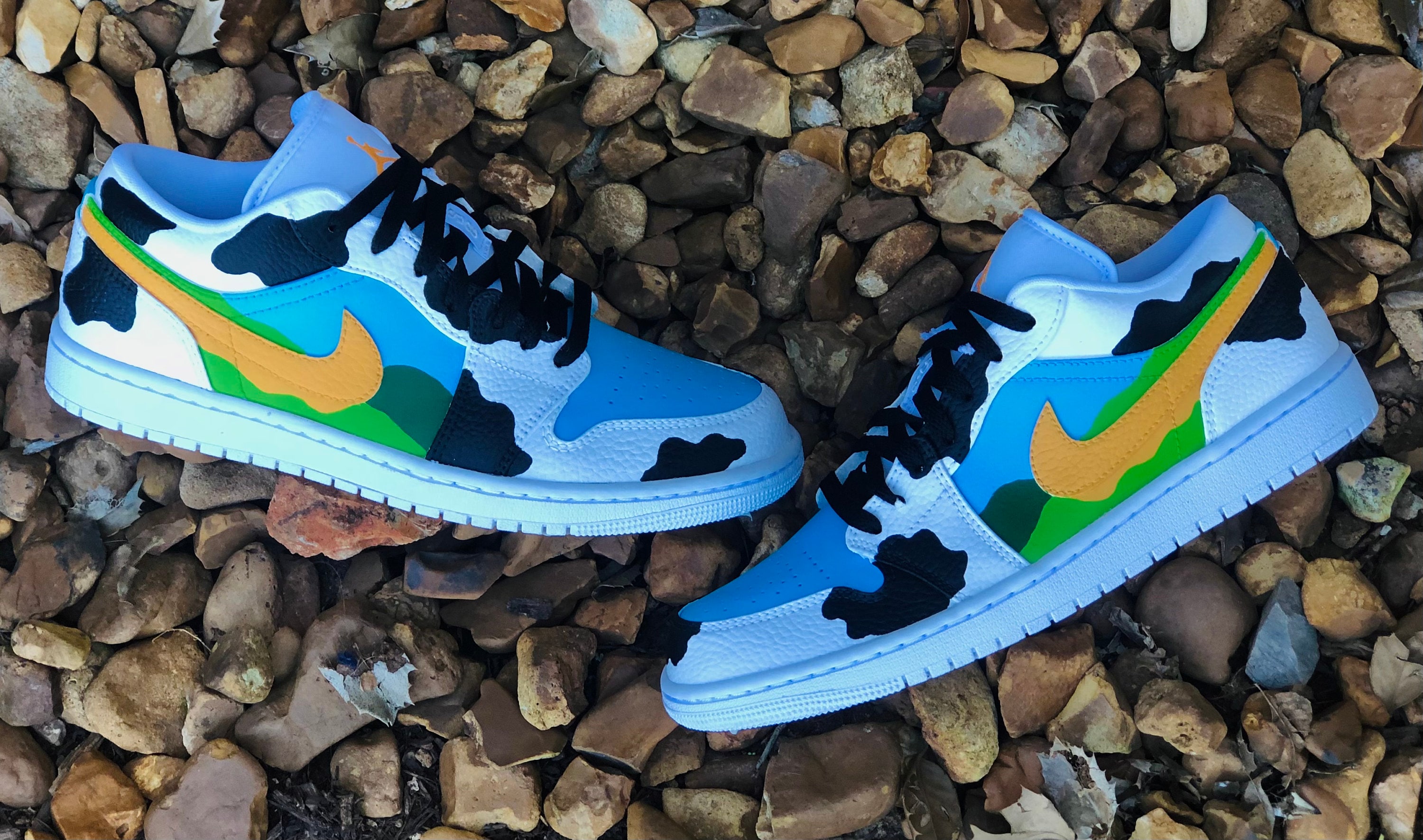 Custom chunky Dunky Jordan 1 Low | Etsy