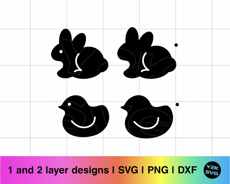 Easter SVG Bundle | Png Dxf Svg Design Files for Cutting Cricut ...