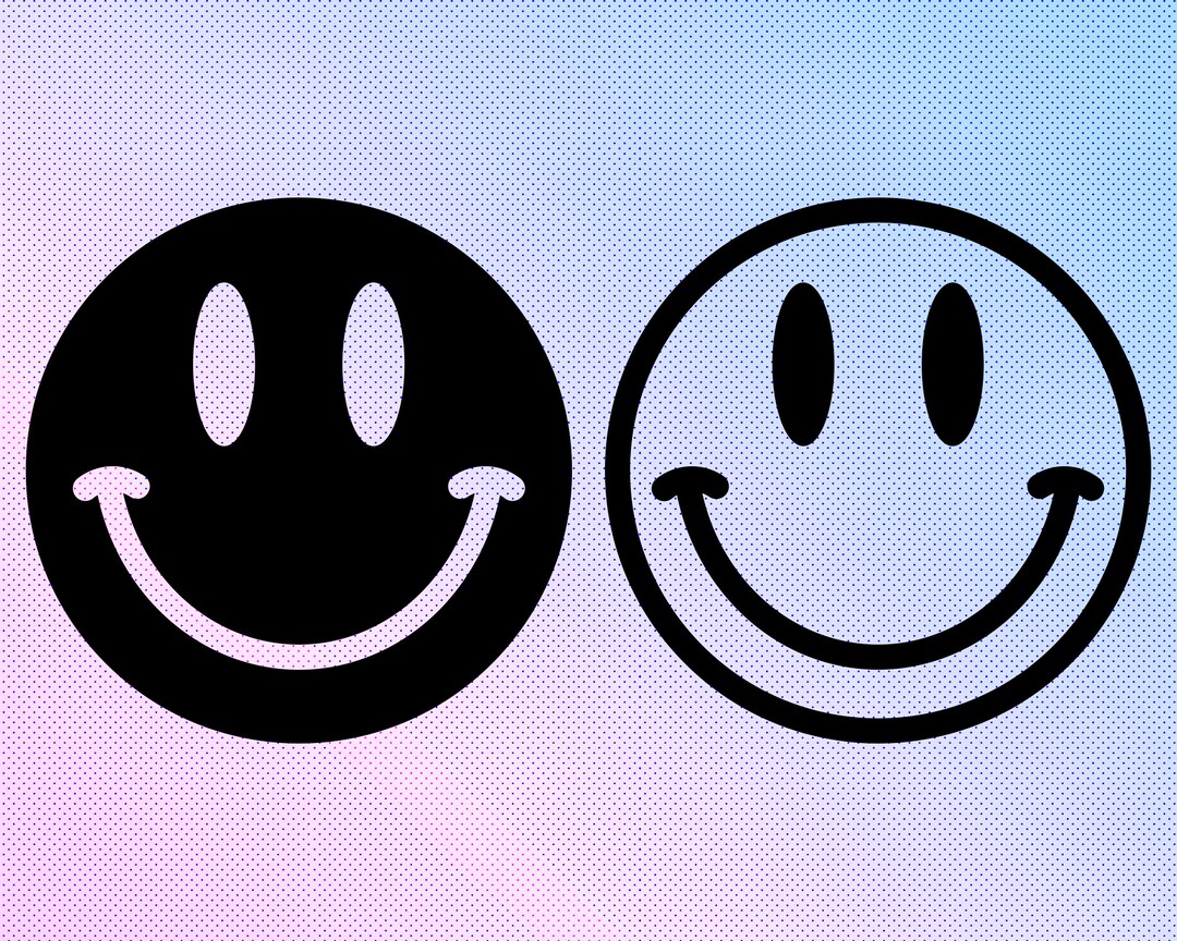 Smiley Face Raster Smiley Face SVG PNG: Radiant Graphic Design (digital Download) - Etsy UK