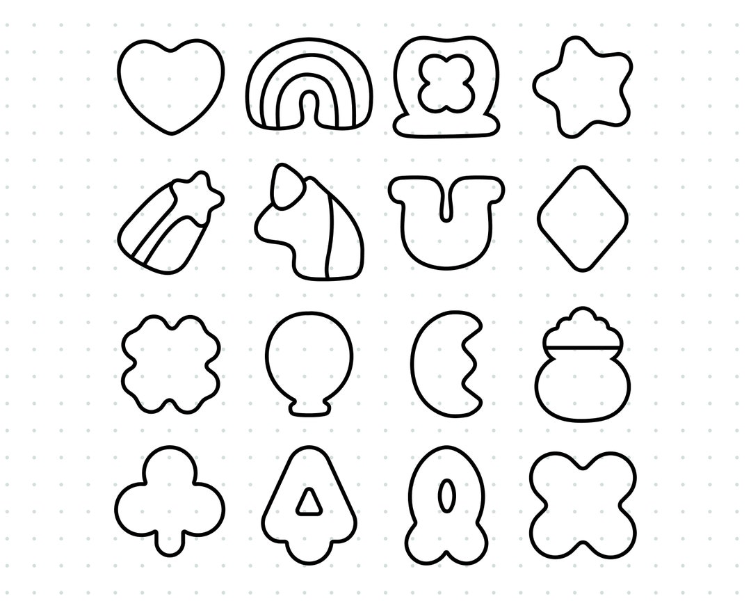 Lucky Charms PNG SVG Digital Download Clipart Design Files for Cricut Lucky Charms PNG SVG Digital Download Clipart Design Files for Cricut
