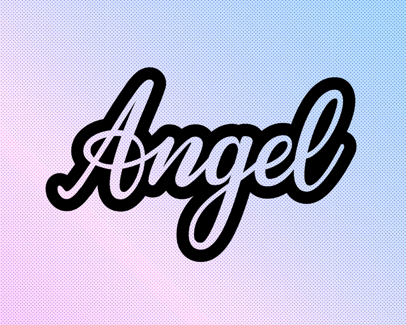 Angel Letters Digital Download svg designs svg files for | Etsy